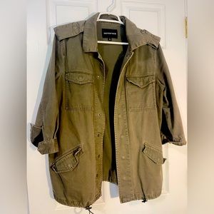 Army Green Canvas Jacket